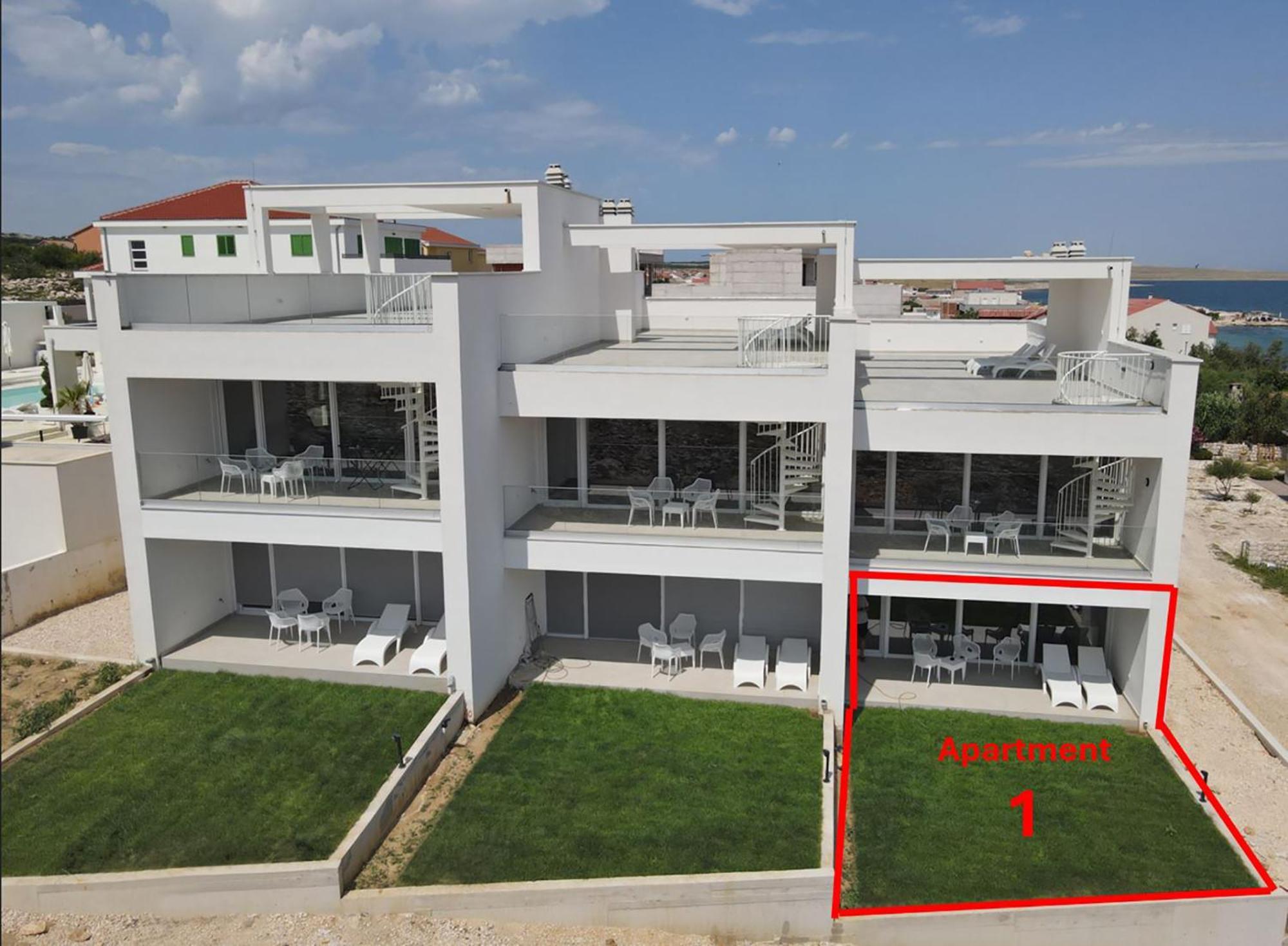 Nautica Apartment Razanac Exterior photo